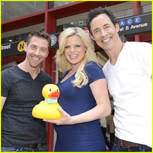 Megan Hilty, Christian Borle & Tom Cavanagh Are Lucky Ducks - Watch An Exclusive Clip From The New Disney Junior Movie Here!