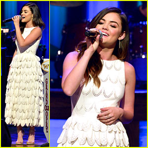 Lucy Hale Performs at the Opry for First Time!