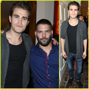 Paul Wesley Hangs with Scandal's Guillermo Diaz at Immigrant Heritage Month Gala