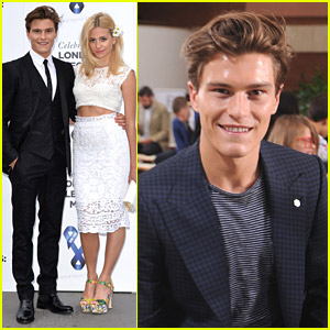 Pixie Lott & Oliver Cheshire Reign As The Cutest Couple at One Of The Boys Charity Ball