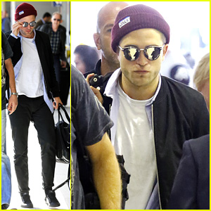 Robert Pattinson Departs Sydney After 'Rover' Premiere!