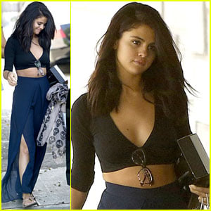 Selena Gomez Steps Out After Miley Cyrus Cardboard Cut-Out Controversy