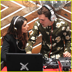 Shenae Grimes & Josh Beech DJ The LA Innovators Party