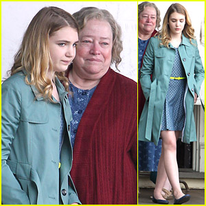 Sophie Nlisse Gets Emotional with Kathy Bates for 'Gilly Hopkins'