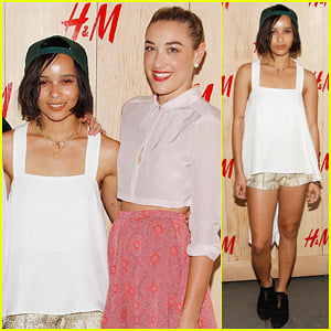 Zoe Kravitz Performs with her Band Lolawolf at H&M's Summer Camp Party!