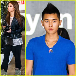 Brenda Song Goes Shopping with Mom Mai & Brother Nathan