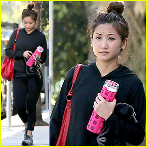 Brenda Song Starts Her Week Off Right with a Workout