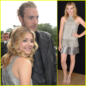 Chloe Moretz and her lookalike brother Trevor hit Paris Fashion Week