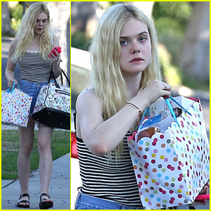 Elle Fanning Steps Out After Young Hollywood Awards 2014 Nomination
