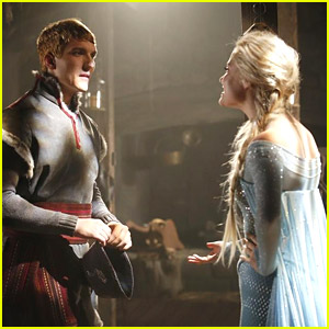 Even More Pics of Scott Michael Foster & Georgina Haig as Kristoff & Elsa for 'Once Upon A Time' - See Them Here!