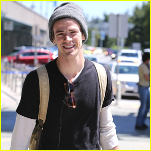 Grant Gustin Is Back In Vancouver In A 'Flash' After Comic-Con