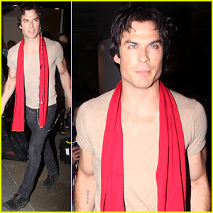 Ian Somerhalder Jets to Comic-Con After Spending the Weekend with Nikki Reed