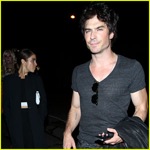 Ian Somerhalder Gets Dinner with Nikki Reed After the Young Hollywood Awards