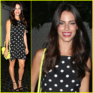 Jessica Lowndes is Polka Dot Pretty for Girls' Night Out!
