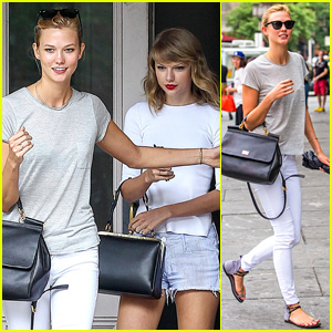 Karlie Kloss Takes the NYC Subway After Lunch with BFF Taylor Swift