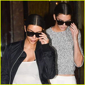 Kendall Jenner & Sister Kim Kardashian Are in Perfect Sync in Paris!