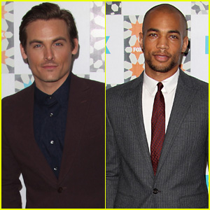 Gracepoint's Kevin Zegers & Kendrick Sampson Party it Up at TCA 2014