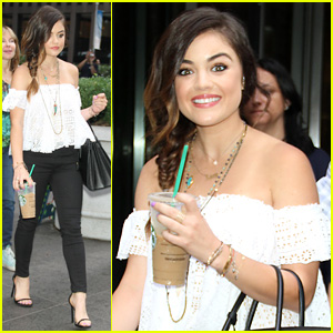 Lucy Hale Talks 'Road Between' on 'Fox & Friends' in NYC - Watch Her Interview!
