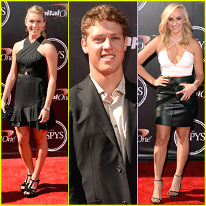 Olympians Mikaela Shiffrin & Joss Christensen Leave The Gold Medals At Home For The ESPYs 2014