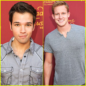 Nathan Kress & Maze Runner's Chris Sheffield Hang Out With Marvel Heroes