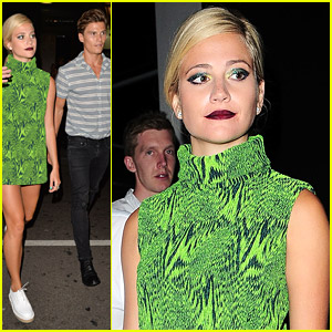 Pixie Lott & Oliver Cheshire Party It Up At Century Club