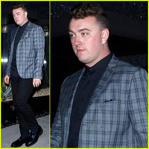 Sam Smith Enjoys Fun Night Out After Music Video Shoot in L.A.