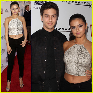 Selena Gomez Shows Some Skin at 'Behaving Badly' Premiere with Nat Wolff