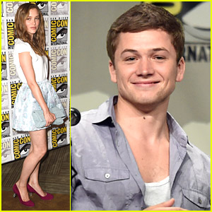 Sophie Cookson & Taron Egerton Bring 'Kingsman: The Secret Service' To Comic-Con 2014