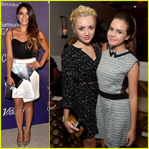 Bailee Madison & Peyton List Hang Out at the Variety Pre-Emmy Party!