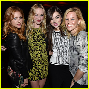Pitch Perfect 2's Hailee Steinfeld & Brittany Snow Hit Up the Justin Timberlake Show!