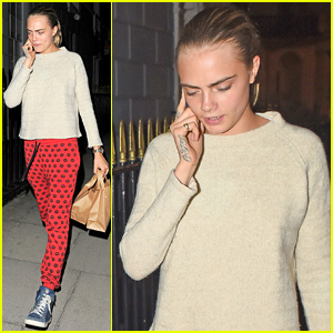 Cara Delevingne Shows Off Her Soccer Skills with Pal Suki Waterhouse
