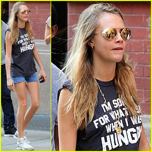 Cara Delevingne is Sorry for What She Said When She Was Hungry