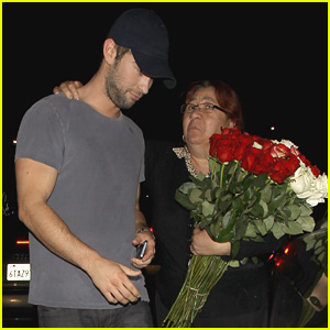 Chace Crawford Opts Not to Buy Flowers After Late Night Out