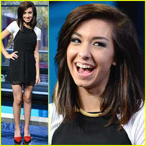 Christina Grimmie Performs 'Must Be Love' on Extra Ahead of JJJ Takeover