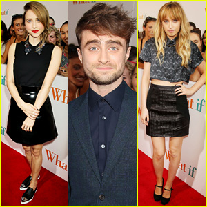 Daniel Radcliffe & Zoe Kazan Bring 'What If' to the Big Apple