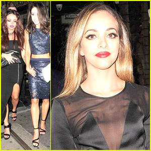 Little Mix's Jade Thirlwall & Jesy Nelson Have Girl's Night Out with Dancer Danielle Peazer