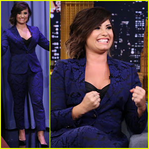 Demi Lovato Gives Some Unqualified Advice on 'Tonight Show Starring Jimmy Fallon' - Watch Here!