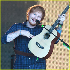 Ed Sheeran Dresses Up Like Broadway Character for 'Jimmy Kimmel Live'