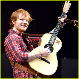 Ed Sheeran Gets Into the Spirit at V Festival!