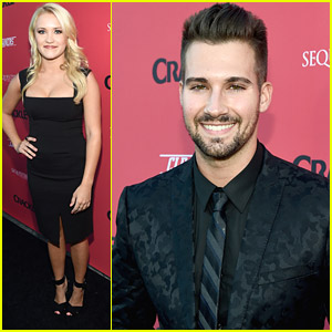 Emily Osment & James Maslow: 'Cleaners' & 'Sequestered' Premiere!