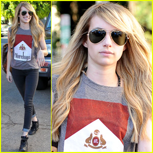 Emma Roberts is Back to Blonde - See Her New Light, Long Locks!