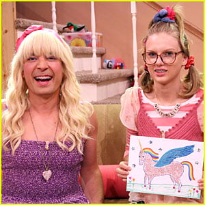 Taylor Swift Channels Natalie in Funny Ew Skit on 'Tonight Show'