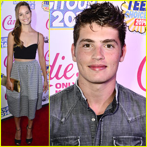Gregg Sulkin & Bailey Noble Party it Up Before the Teen Choice Awards 2014!