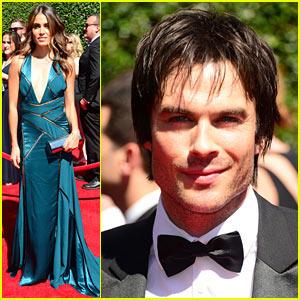 Ian Somerhalder Lives Dangerously at the Creative Arts Emmys 2014 with Nikki Reed!