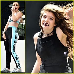 Iggy Azalea & Lorde Bring Major Girl Power to Lollapalooza