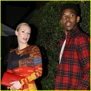 Iggy Azalea & Nick Young Have Dinner After Her Funny James Franco Interview (Video)