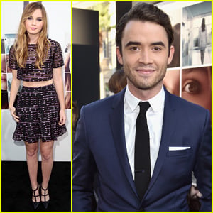 Jamie Blackley & Liana Liberato Premiere 'If I Stay' in Hollywood