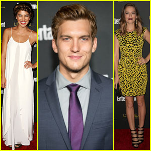 Jessica Szohr & Scott Michael Foster Heat Up the Entertainment Weekly Pre-Emmy Party!