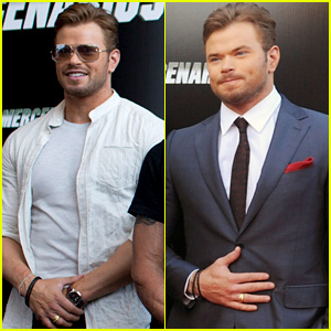 Kellan Lutz Brings 'The Expendables 3' to Spain!