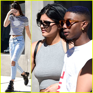 Kendall & Kylie Jenner Keep it Casual for a Coffee Run!